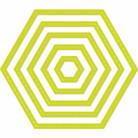 Kaisercraft - Decorative Dies - Stitched Hexagon