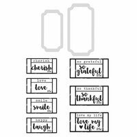 Kaisercraft - Decorative Dies and Clear Acrylic Stamps - Tickets