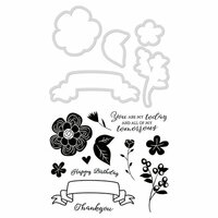 Kaisercraft - Decorative Dies and Clear Acrylic Stamps - Posie