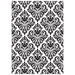 Kaisercraft - 5 x 7 Embossing Folder - Damask