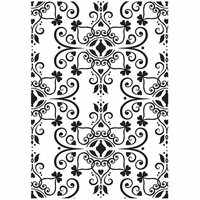 Kaisercraft - 4 x 6 Embossing Folder - Ornate Flourish Plate