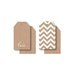 Kaisercraft - Mix and Match Collection - Tags - Chevron