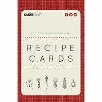 Kaisercraft - Bon Appetit Collection - Recipe Cards