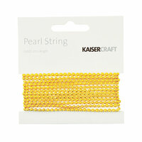 Kaisercraft - Pearl String - Gold - 6.5 Feet
