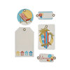 Kaisercraft - Seaside Collection - Canvas Tags