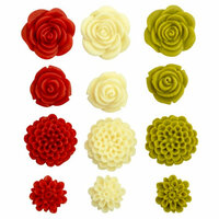 Kaisercraft - Blossoms - Resin Flowers - Pansy