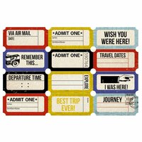 Kaisercraft - Check-in Collection - Printed Tickets