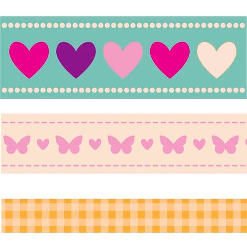 Kaisercraft - Butterfly Kisses Collection - Printed Ribbon