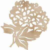 Kaisercraft - Flourishes - Die Cut Wood Pieces - Hydrangea
