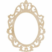 Kaisercraft - Flourishes - Die Cut Wood Pieces - Ornate Frame