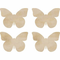 Kaisercraft - Flourishes - Die Cut Wood Pieces - Butterflies