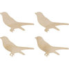 Kaisercraft - Flourishes - Die Cut Wood Pieces - Sitting Birds