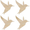 Kaisercraft - Flourishes - Die Cut Wood Pieces - Hummingbirds