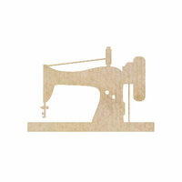 Kaisercraft - Flourishes - Die Cut Wood Pieces - Sewing Machine