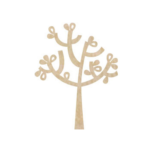 Kaisercraft - Flourishes - Die Cut Wood Pieces - Apple Tree