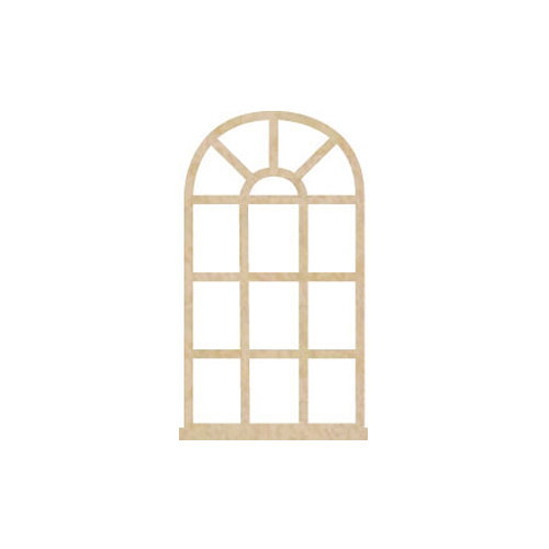 Kaisercraft - Flourishes - Die Cut Wood Pieces - Oval Window