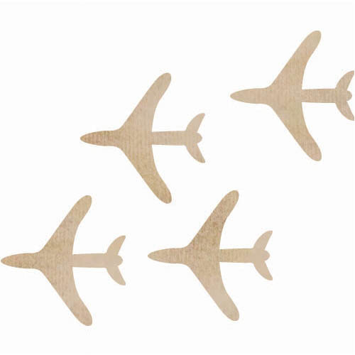 Kaisercraft - Flourishes - Die Cut Wood Pieces - Planes