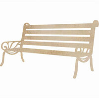 Kaisercraft - Flourishes - Die Cut Wood Pieces - Bench Seat