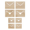 Kaisercraft - Flourishes - Die Cut Wood Pieces - Envelopes
