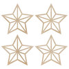 Kaisercraft - Flourishes - Die Cut Wood Pieces - Mini Stars