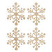 Kaisercraft - Flourishes - Die Cut Wood Pieces - Mini Snowflakes