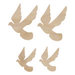 Kaisercraft - Flourishes - Die Cut Wood Pieces - Mini Doves