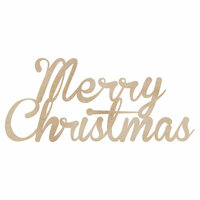 Kaisercraft - Flourishes - Die Cut Wood Pieces - Merry Christmas