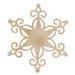 Kaisercraft - Flourishes - Die Cut Wood Pieces - Large Star