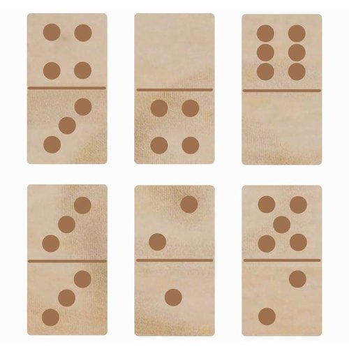 Kaisercraft - Flourishes - Die Cut Wood Pieces - Dominos