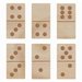 Kaisercraft - Flourishes - Die Cut Wood Pieces - Dominos