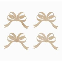 Kaisercraft - Flourishes - Die Cut Wood Pieces - Ribbon Bows