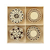 Kaisercraft - Flourishes - Die Cut Wood Pieces Pack - Doilies