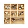 Kaisercraft - Flourishes - Die Cut Wood Pieces Pack - Love
