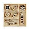Kaisercraft - Flourishes - Die Cut Wood Pieces Pack - Nautical