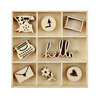 Kaisercraft - Flourishes - Die Cut Wood Pieces Pack - Hello
