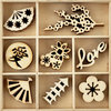 Kaisercraft - Flourishes - Die Cut Wood Pieces Pack - Oriental