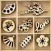 Kaisercraft - Flourishes - Die Cut Wood Pieces Pack - Oriental