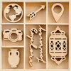 Kaisercraft - Journey Collection - Flourishes - Die Cut Wood Pieces Pack