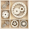 Kaisercraft - Workshop Collection - Flourishes - Die Cut Wood Pieces Pack
