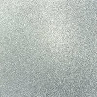 Kaisercraft - 12 x 12 Glitter Cardstock - Platinum