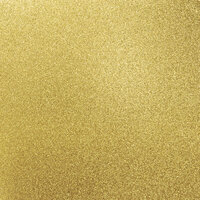 Kaisercraft - 12 x 12 Glitter Cardstock - Golden