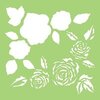 Kaisercraft - 6 x 6 Designer Templates - Full Roses