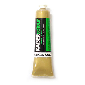 Kaisercraft - Kaisercolour - Crafters Acrylic Paint - Gold, CLEARANCE