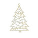 Kaisercraft - Lucky Dip Collection - Christmas - Decor Flourish - Medium - Christmas Tree