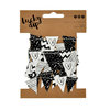 Kaisercraft - Lucky Dip Collection - Mini Paper Bunting - Black and White