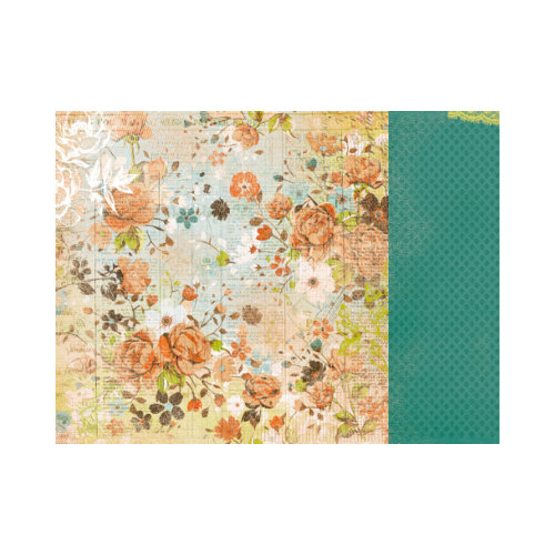 Kaisercraft - Marigold Collection - 12 x 12 Double Sided Paper - Amber