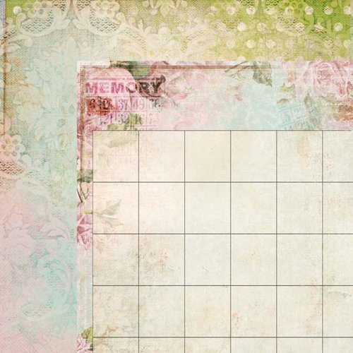 Kaisercraft - 365 Days Collection - 12 x 12 Double Sided Paper - Schedule