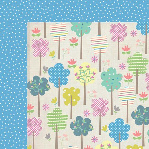 Kaisercraft - Suga Pop Collection - 12 x 12 Double Sided Paper - Cotton Candy