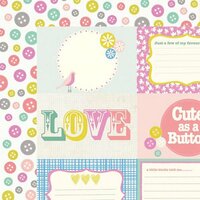 Kaisercraft - Suga Pop Collection - 12 x 12 Double Sided Paper - Gummi