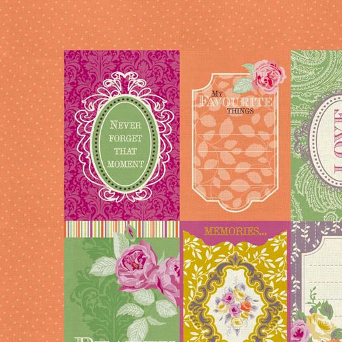 Kaisercraft - Flora Delight Collection - 12 x 12 Double Sided Paper - Reflections